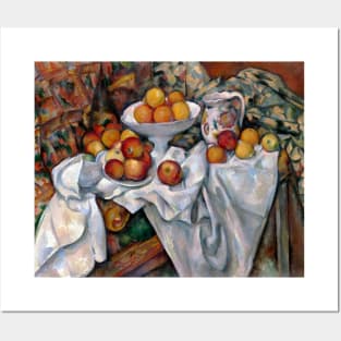 Still Life with Apples and Oranges by Paul Cezanne Posters and Art